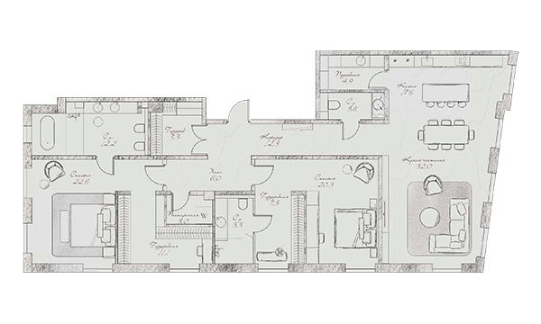 ЖК Annabel's, Москва | Клубный дом «Аннабель», Palladio Group | Курсовой переулок, 12/5