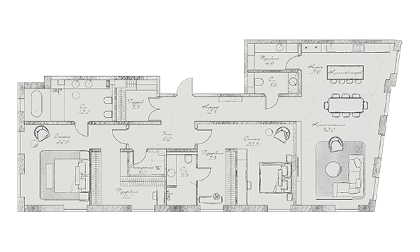 ЖК Annabel's, Москва | Клубный дом «Аннабель», Palladio Group | Курсовой переулок, 12/5